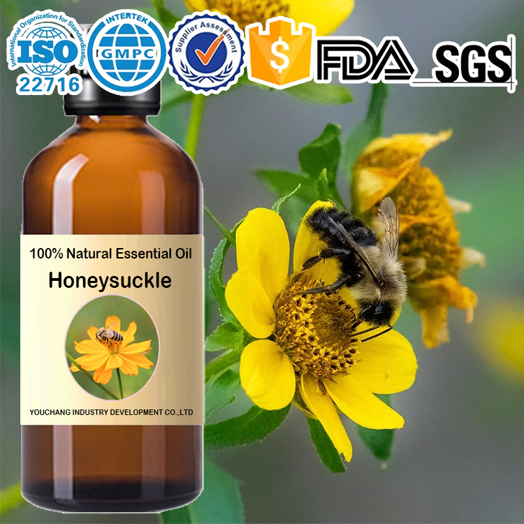 Factory wholesale メリッサ エッセンシャルオイル Honeysuckle Essential Oil-Melissa axillaris 100%Natural OEM Aromatherapy Skincare Wellness Home Care Sleep Aid
