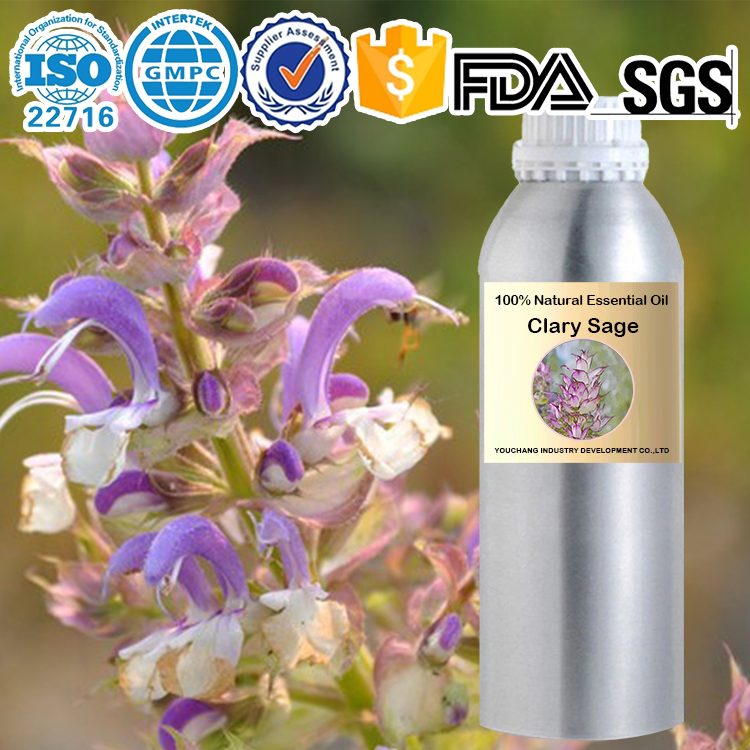 Factory wholesale クラリセージ 天然100%エッセンシャルオイル Clary Sage Essential Oil- Salvia sclarea (100%Natural) OEM